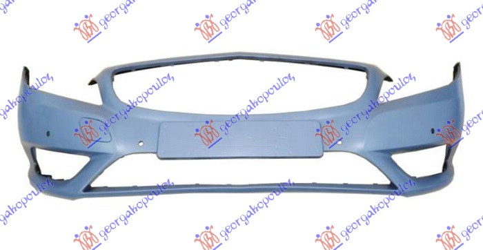 FRONT BUMPER PRIMED (CLASSIC) (W/6 PDC)