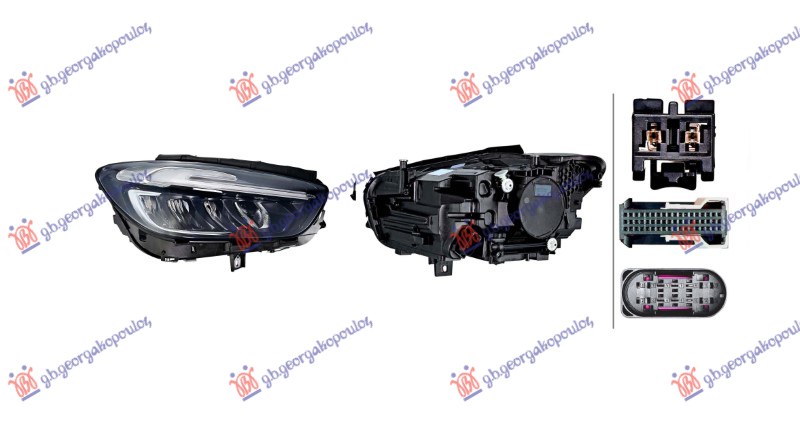 ΦΑΝΟΣ ΕΜΠΡΟΣ FULL LED (HIGH PERFORMANCE) 22- (HELLA)