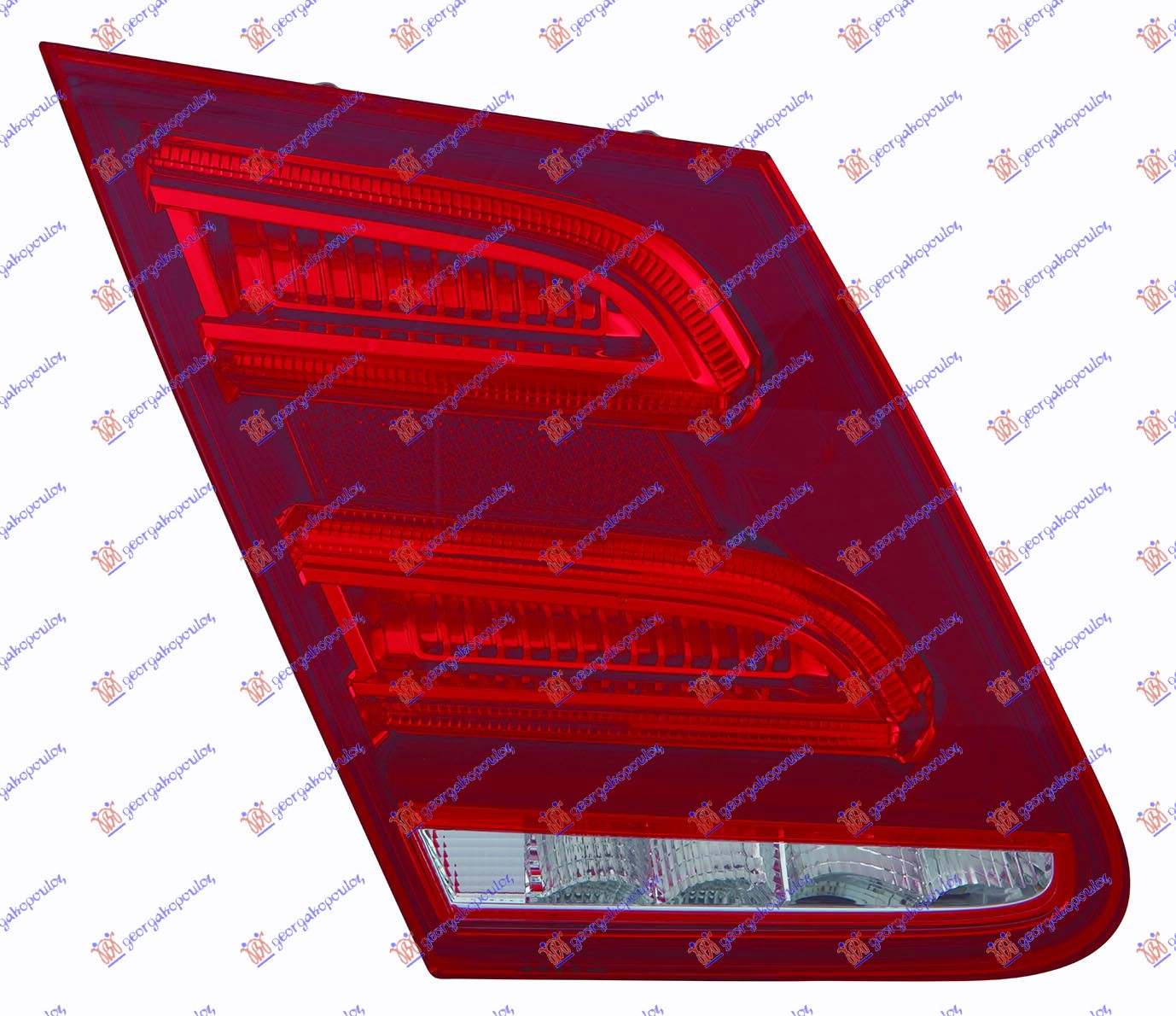 ΦΑΝΟΣ ΠΙΣΩ ΕΣΩ ΟΛΟ LED (ΚΟΚΚΙΝΗ ΒΑΣΗ) (E) (DEPO)