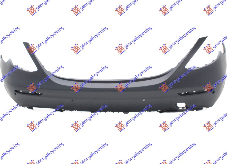 REAR BUMPER PRIMED (AMG LINE) (W/6 PDC) (A QUALITY)