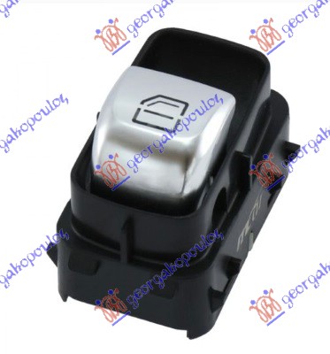 DOOR SWITCH FRONT (& REAR RH=LH)(Black base/Silver bouton)(White light)(4pin)