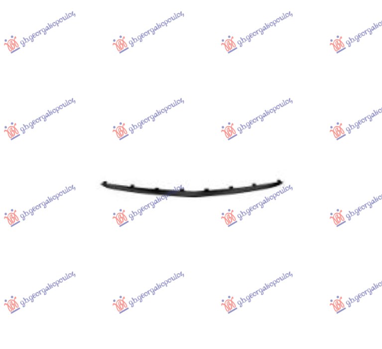 FRONT BUMPER SPOILER MOULDING BLACK (NIGHT PKG) (E63S AMG)