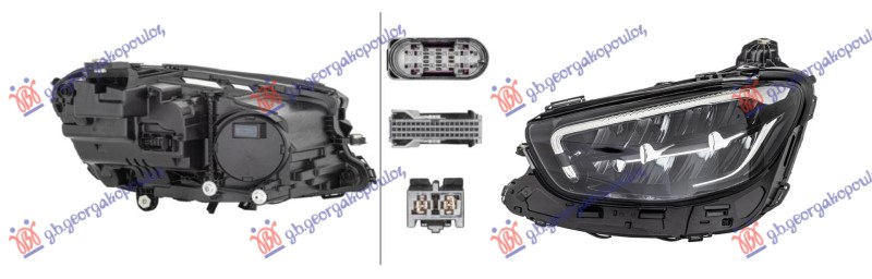 ΦΑΝΟΣ ΕΜΠΡΟΣ FULL LED HIGH PERFORMANCE (ΜΕ ΜΟΤΕΡ) (E) (DEPO)