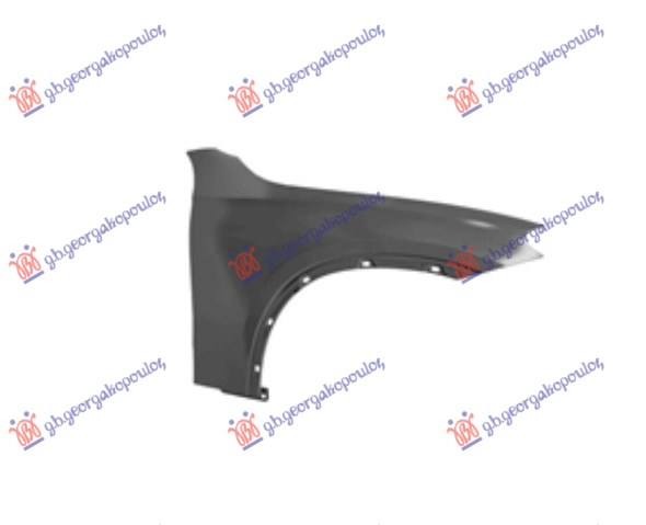 FRONT FENDER (ALUMINIUM)