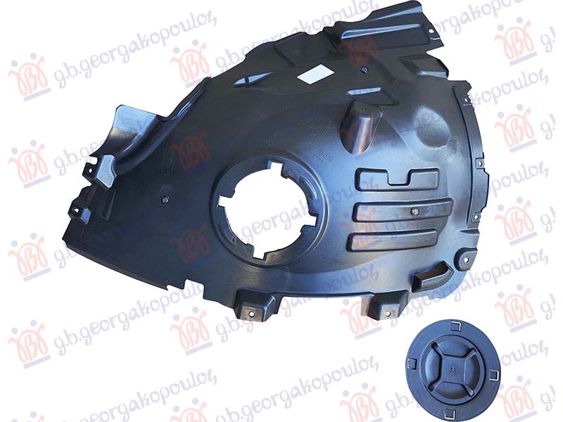FRONT INNER PLASTIC FENDER (FRONT PART)