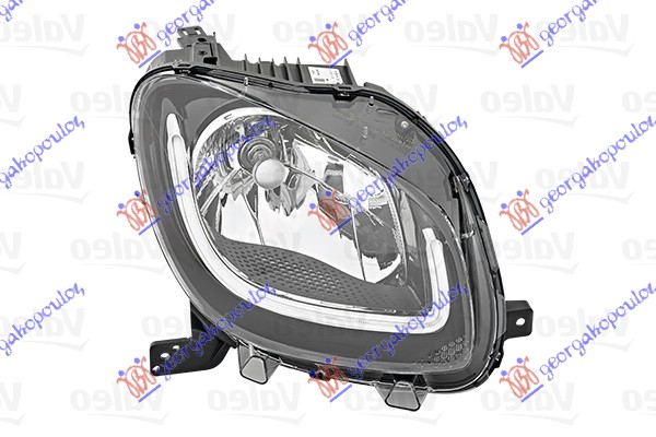 HEAD LAMP ELECT. (W/LED WELCOME FUNCTION) (VALEO)