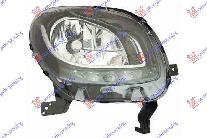 HEAD LAMP W/LED DRL (E) (DEPO)