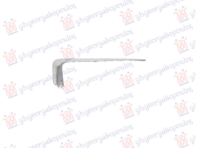 FRONT BUMPER MOULDING UPPER (CHROME)