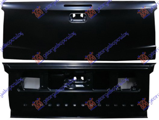 TAIL GATE EXTRA/DOUBLE CAB (W/THIRD BRAKE LAMP HOLE) (CHINA)