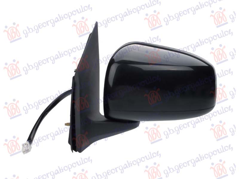 ΚΑΘΡΕΦΤΗΣ ΗΛΕΚΤΡΙΚΟΣ ΜΑΥΡΟΣ (3PIN) (CONVEX GLASS)