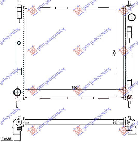 ΨΥΓΕΙΟ 1.5 DCi (47,8x44,4x27)