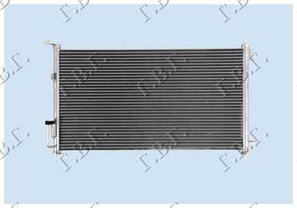 ΨΥΓΕΙΟ A/C ΒΕΝΖΙΝΗ (65.4x34x1.6)