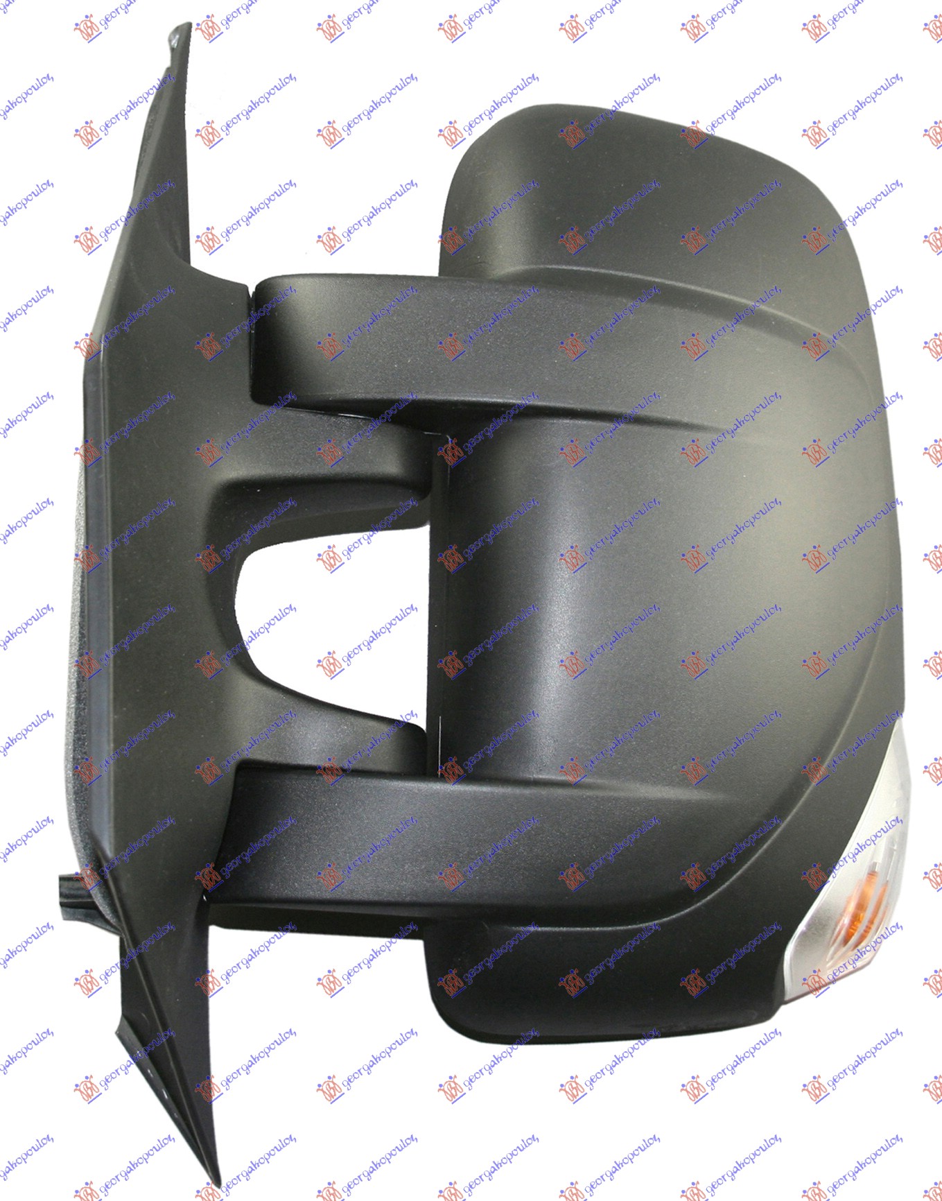 DOOR MIRROR MANUAL (W/SIDE LAMP) (CONVEX GLASS)