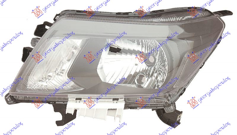 HEAD LAMP ELECTRIC BLACK (E) (DEPO)