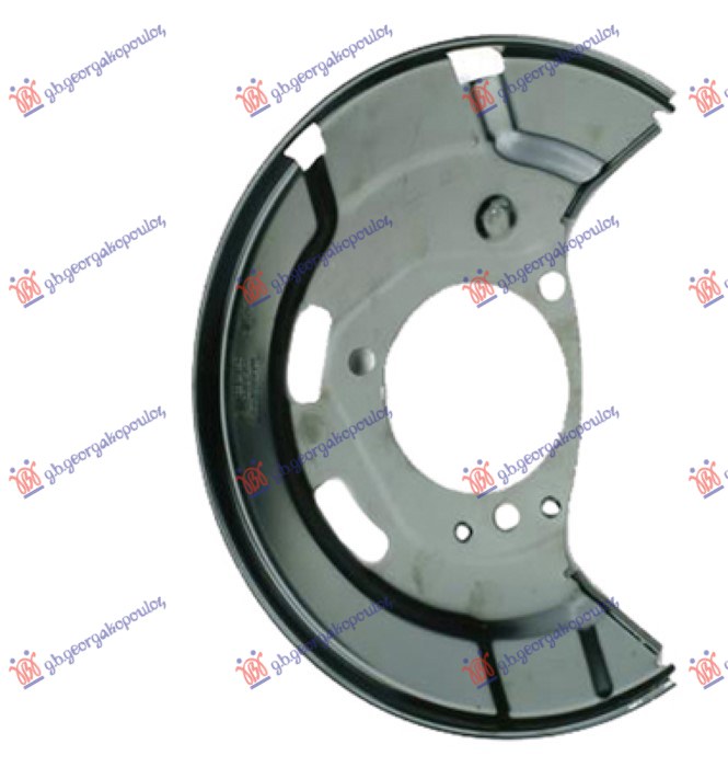 SPLASH PANEL BRAKE DISC FRONT (DISC DIAMETER 276MM)