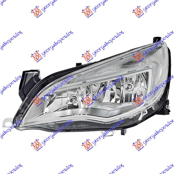 HEAD LAMP ELECTRICAL CHROME (HELLA)