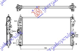 RAD. 2.0 CDTi (68x39) AUTOMATIC (KOYO)