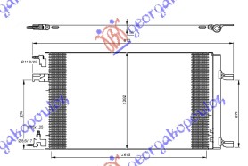 CONDENSER PETROL-DIESEL (625x380x16)