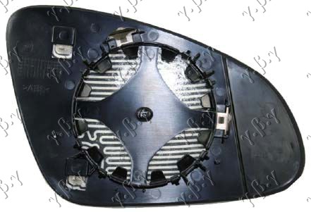 DOOR MIRROR GLASS HEATED (ASPHERICAL GLASS)