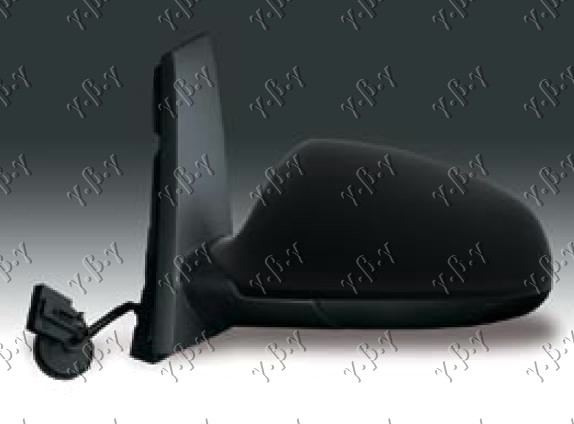 DOOR MIRROR ELECTRICAL HEATED PRIMED (A QUALITY) (ASPHERICAL GLASS)