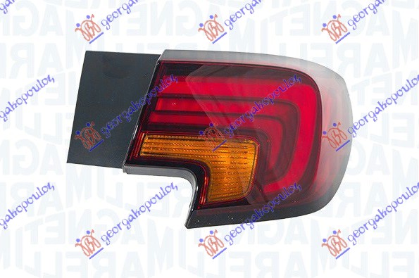 ΦΑΝΟΣ ΠΙΣΩ ΕΞΩ 5Π LED (MARELLI)