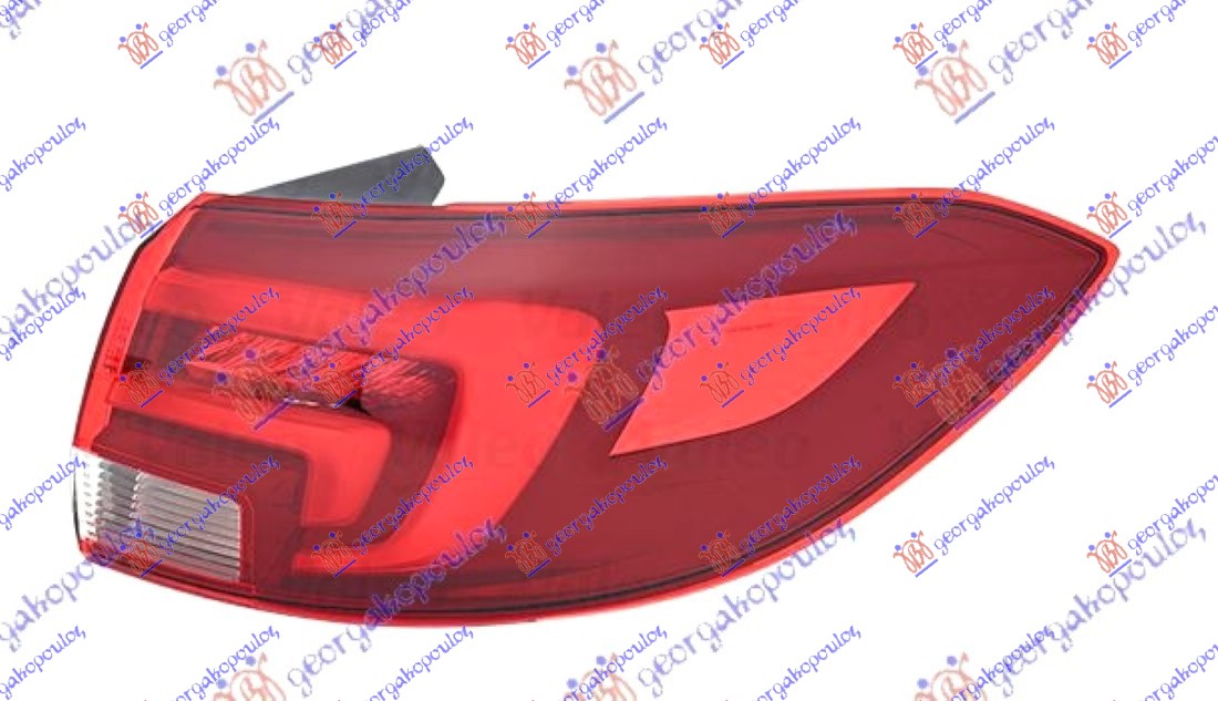 TAIL LAMP OUTER LED S.W. (E) (TYC)