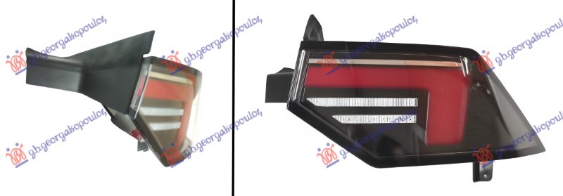 ΦΑΝΟΣ ΠΙΣΩ ΕΞΩ 4Π LED (E) (VALEO)