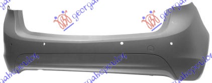 REAR BUMPER PRIMED (W/PDS) (EUROPE)