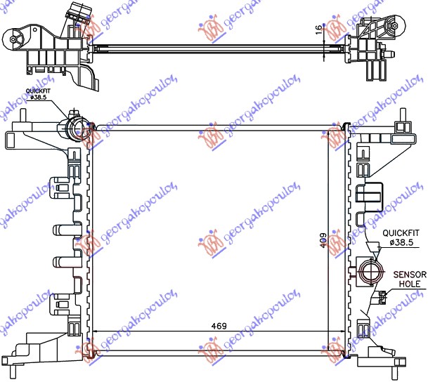 ΨΥΓΕΙΟ 1.4i-16V (47x42,8) A14XER