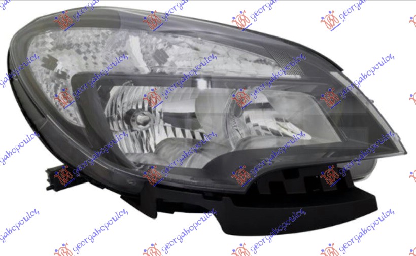 HEAD LAMP ELECT. (H7/HB3) BLACK (E) (TYC)