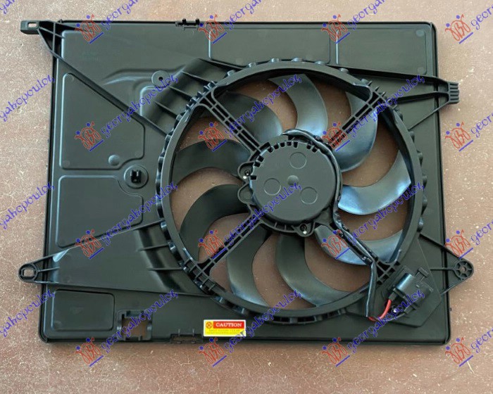 ΒΕΝΤΙΛΑΤΕΡ ΨΥΓΕΙΟΥ ΚΟΜΠΛΕ (ΜΟΝΟ) 1.4i16v TURBO (400MM) (4PIN)