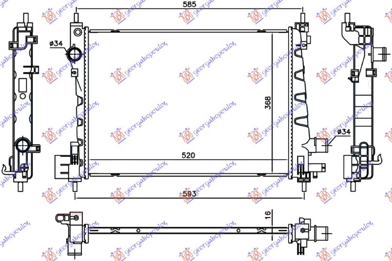 ΨΥΓΕΙΟ ΓΙΑ ΟΛΑ (520x370x16) (NRF)