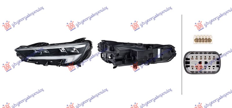 ΦΑΝΟΣ ΕΜΠΡΟΣ FULL LED (HELLA)