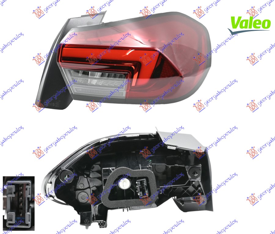 ΦΑΝΟΣ ΠΙΣΩ ΕΞΩ LED (VALEO)