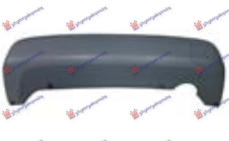 REAR BUMPER MOULDING LOWER BLACK