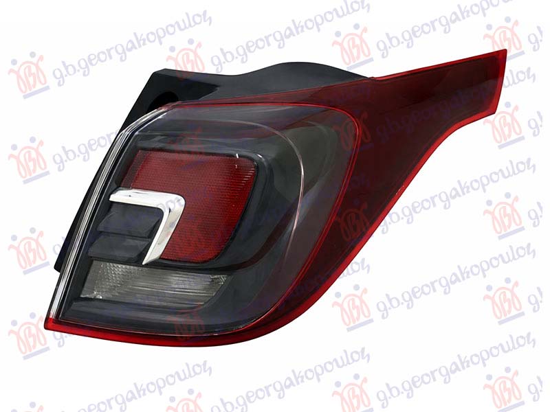TAIL LAMP OUTER SMOKED (E) (TYC)