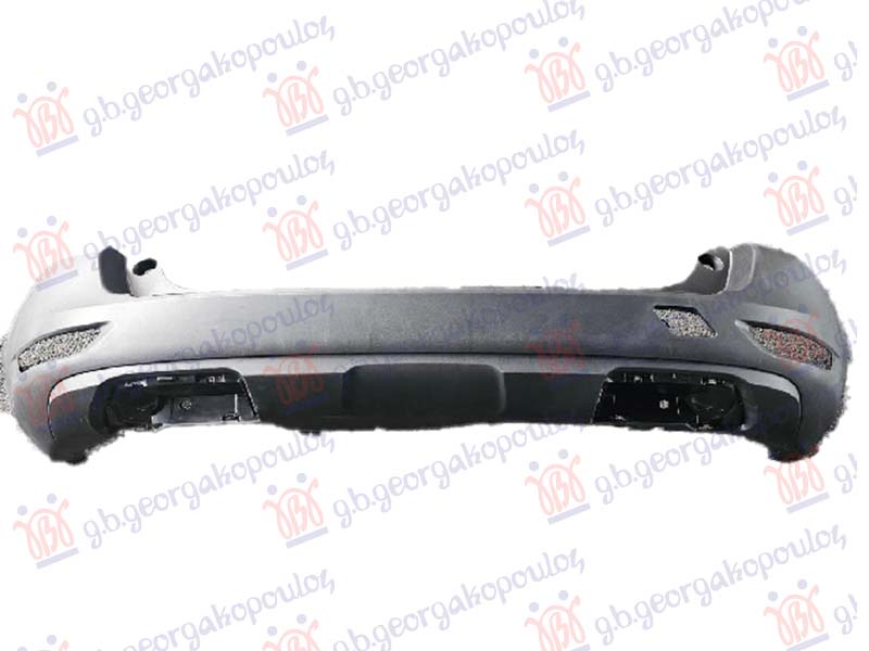 REAR BUMPER BLACK