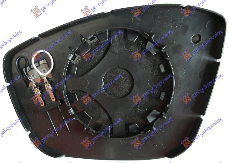 DOOR MIRROR GLASS HEATED (CONVEX GLASS)