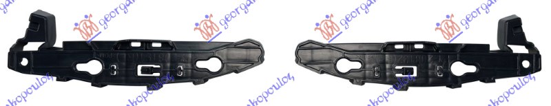 REAR BUMPER SIDE BRACKETS UPPER PLASTIC (SET)