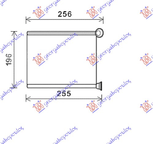 ΨΥΓΕΙΟ ΚΑΛΟΡΙΦΕΡ (B) ΒΕΝΖΙΝΗ-ΠΕΤΡΕΛΑΙΟ +/- A/C (173x223x26)