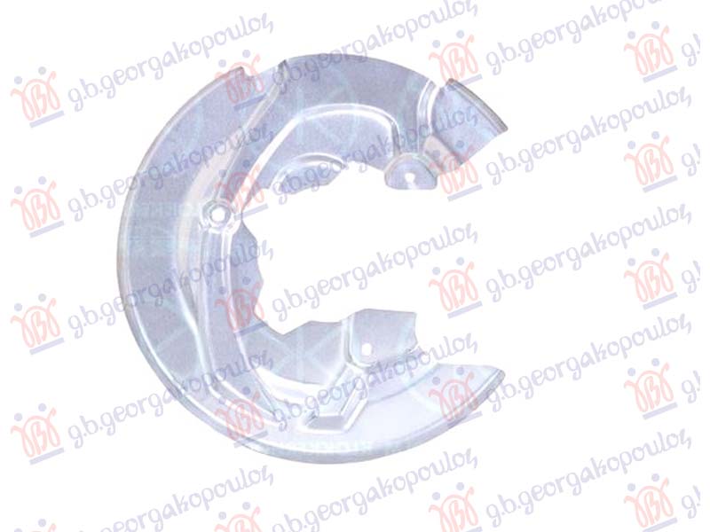 SPLASH PANEL BRAKE DISC REAR (DISC DIAMETER 290MM)