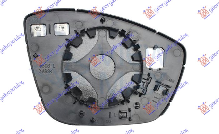 DOOR MIRROR GLASS HEATED (CONVEX GLASS)