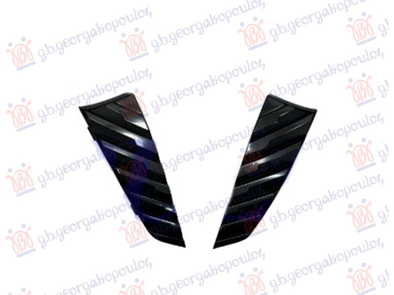 FRONT BUMPER MOULDING (SET)