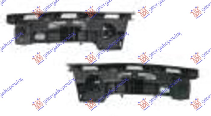 FRONT BUMPER PLASTIC REINFORCMENT UPPER (SET)