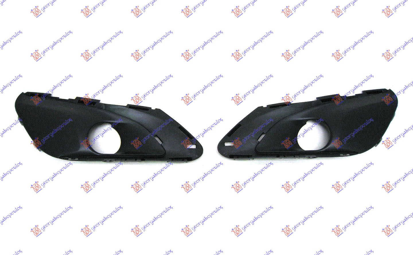 FOG LAMP FRAME (W/H.L. FULL LED) (SET)