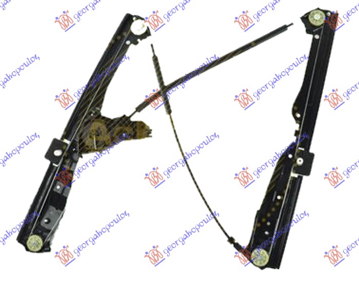 WINDOW REGULATOR FRONT ELECTRIC (W/O MOTOR) (A QUALITY)