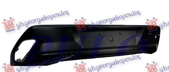 REAR BUMPER SPOILER (W/EXHAUST GRILLE MOULDINGS)