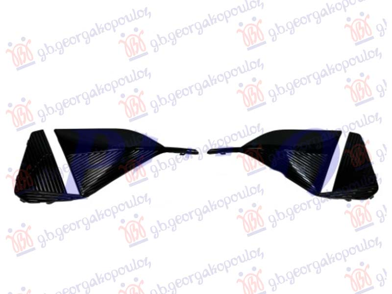 ΚΑΛΥΜΜΑ ΠΡΟΒΟΛΕΑ ΟΜΙΧΛΗΣ (ΜΑΥΡΟ ΓΥΑΛΙΣΤΕΡΟ) (ΣΕΤ 2 ΤΕΜΑΧΙΑ)