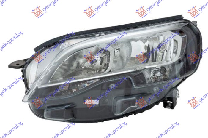 HEAD LAMP ELETRIC (H7/H1) (W/MOTOR) (HELLA)