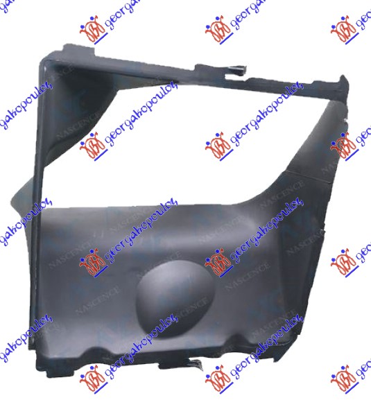 RADIATOR AIRDUCT PLASTIC INTERCOOLER (3,0 Tdi)